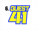 NAME & NUMBER VEST ID VINYL GRAPHICS